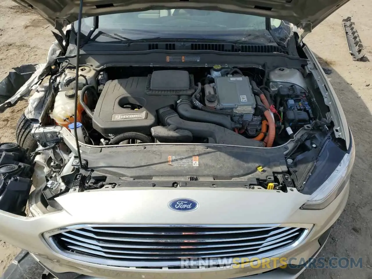 11 Photograph of a damaged car 3FA6P0LU4KR146365 FORD FUSION 2019