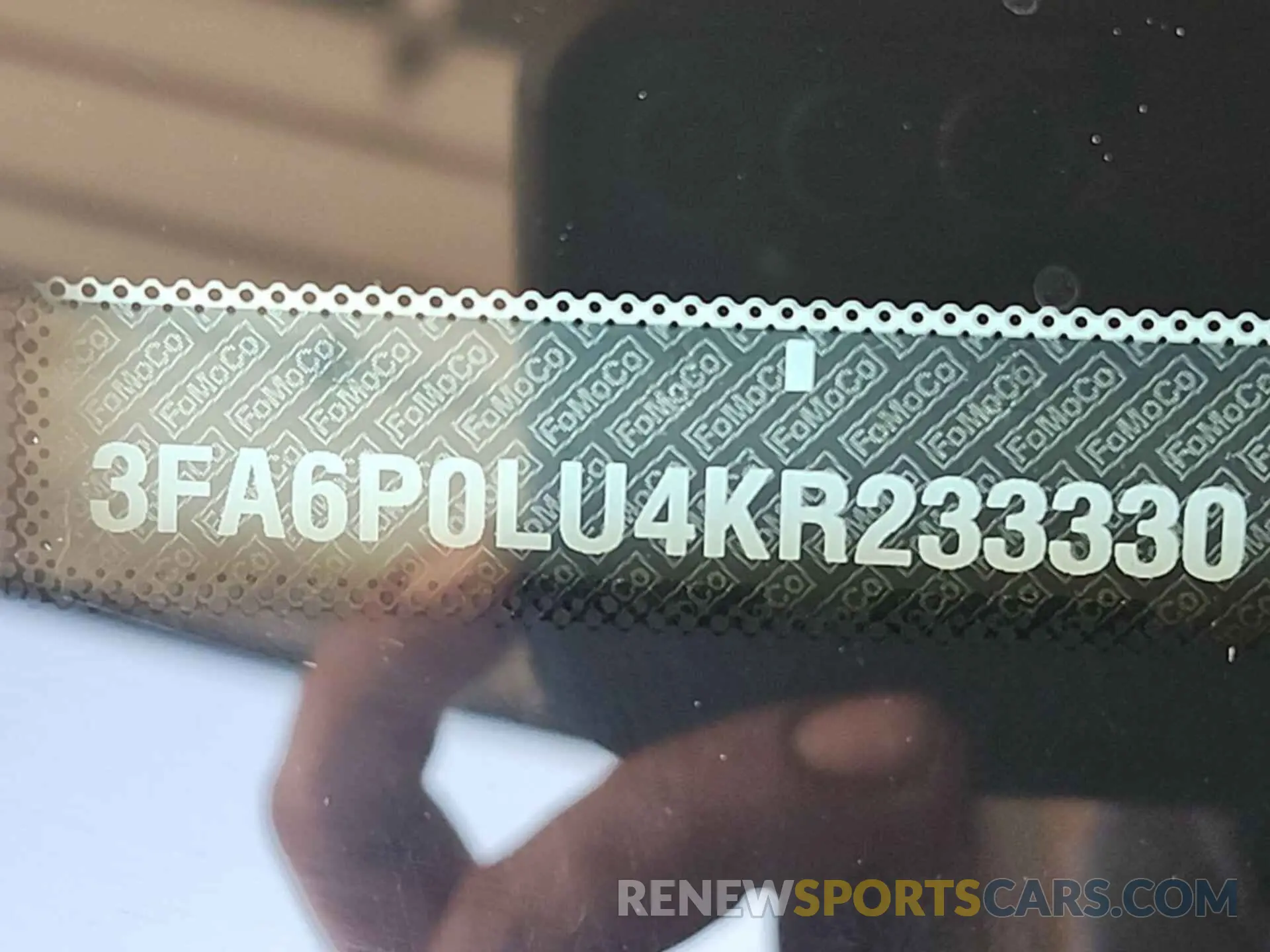 22 Photograph of a damaged car 3FA6P0LU4KR233330 FORD FUSION 2019