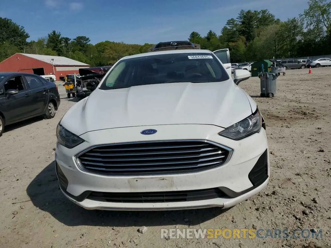 5 Photograph of a damaged car 3FA6P0LU4KR262729 FORD FUSION 2019