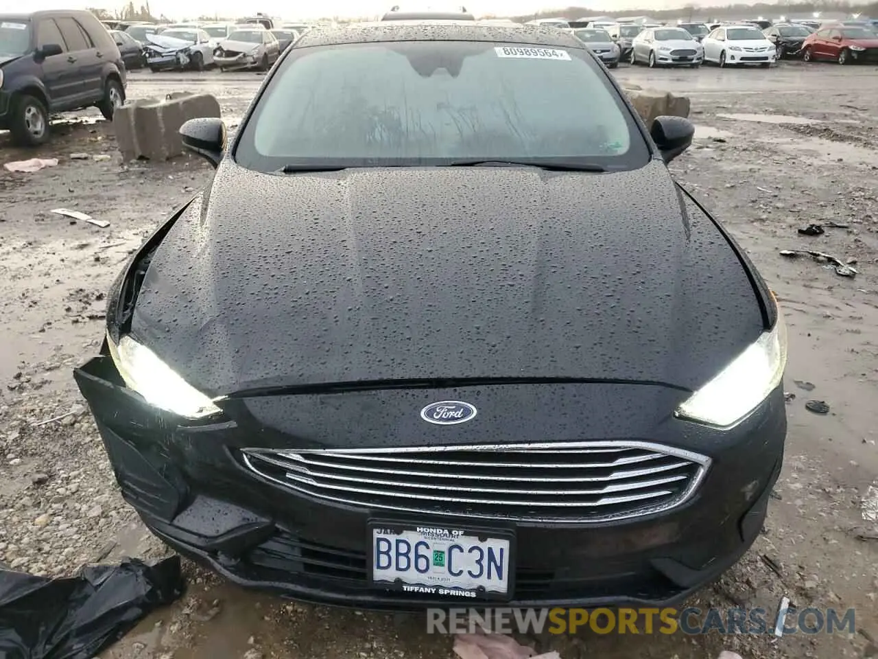5 Photograph of a damaged car 3FA6P0LU5KR262089 FORD FUSION 2019