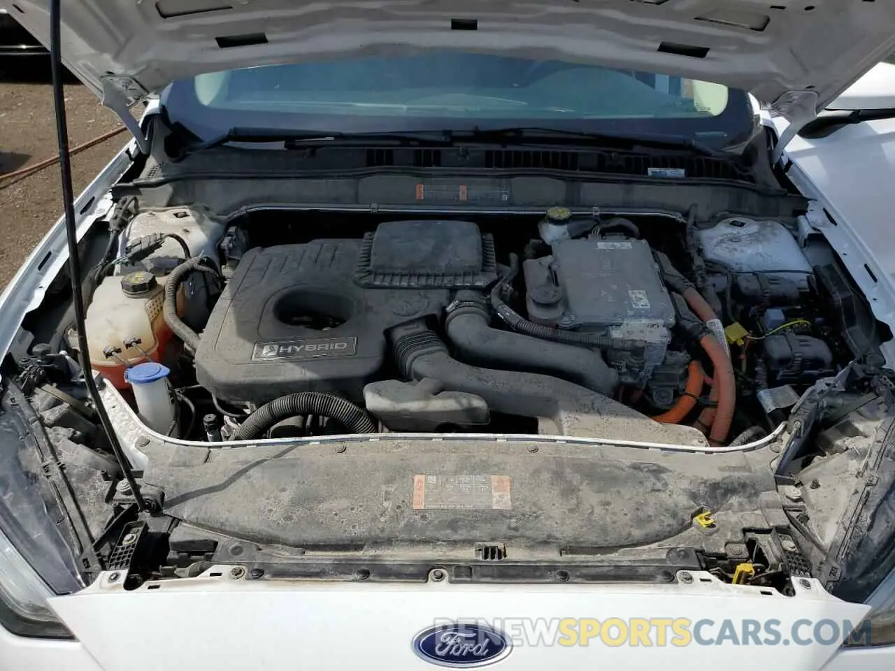 11 Photograph of a damaged car 3FA6P0LU6KR191405 FORD FUSION 2019