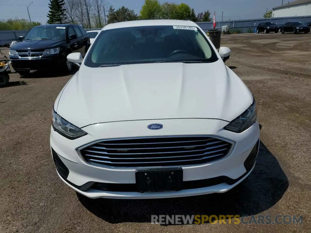 5 Photograph of a damaged car 3FA6P0LU6KR191405 FORD FUSION 2019