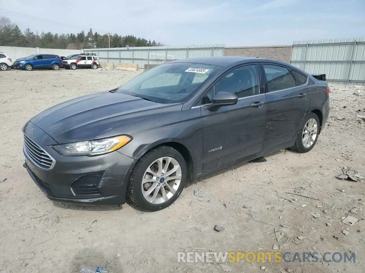 1 Photograph of a damaged car 3FA6P0LU6KR255281 FORD FUSION 2019