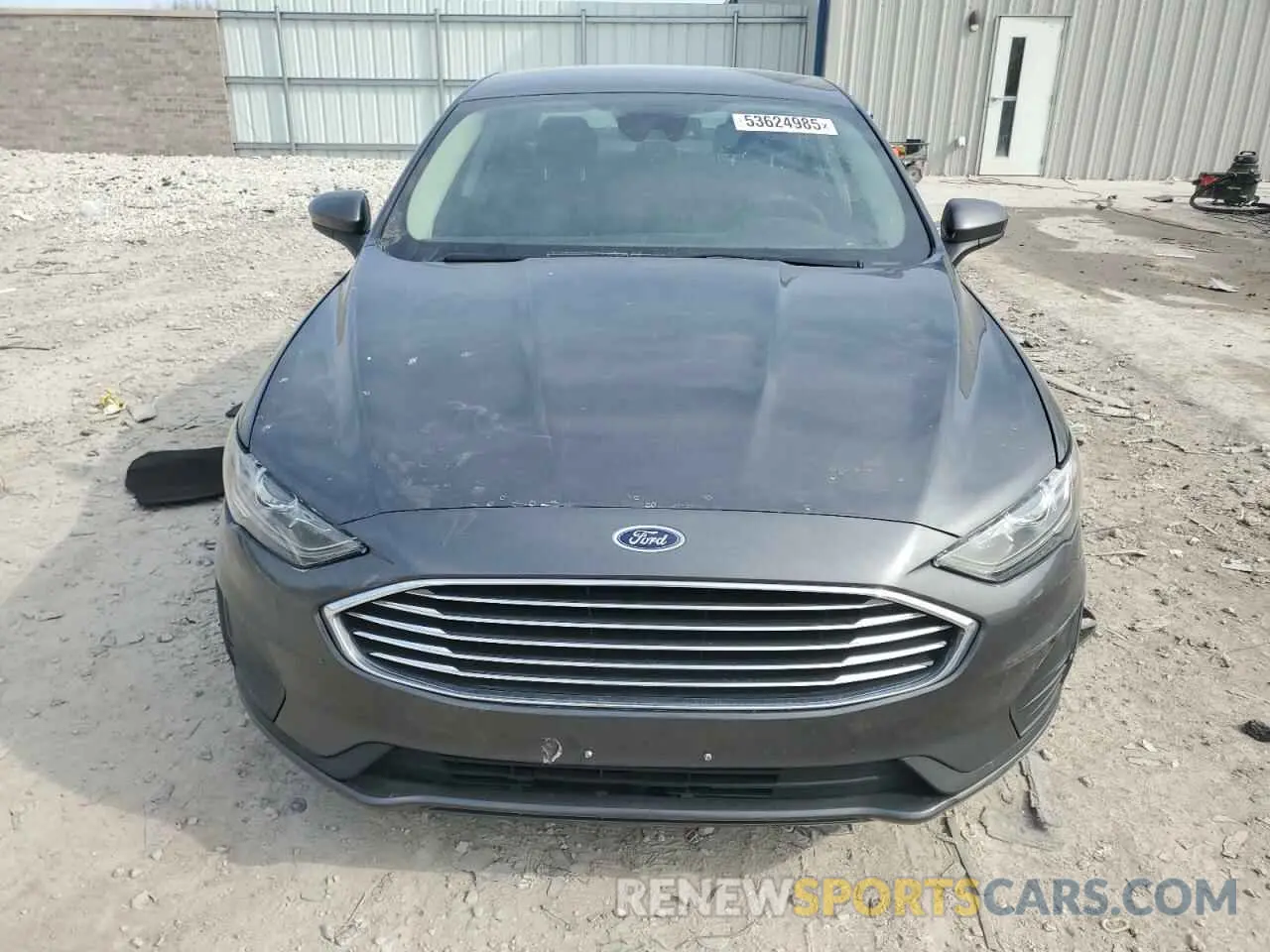 5 Photograph of a damaged car 3FA6P0LU6KR255281 FORD FUSION 2019