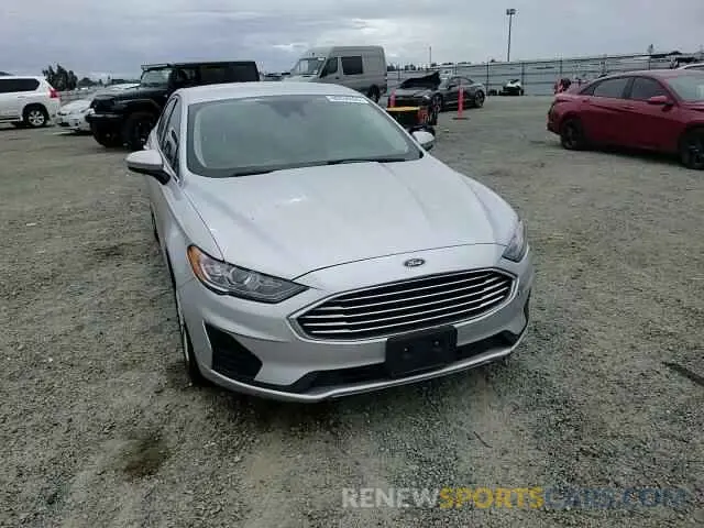 11 Photograph of a damaged car 3FA6P0LU7KR134811 FORD FUSION 2019
