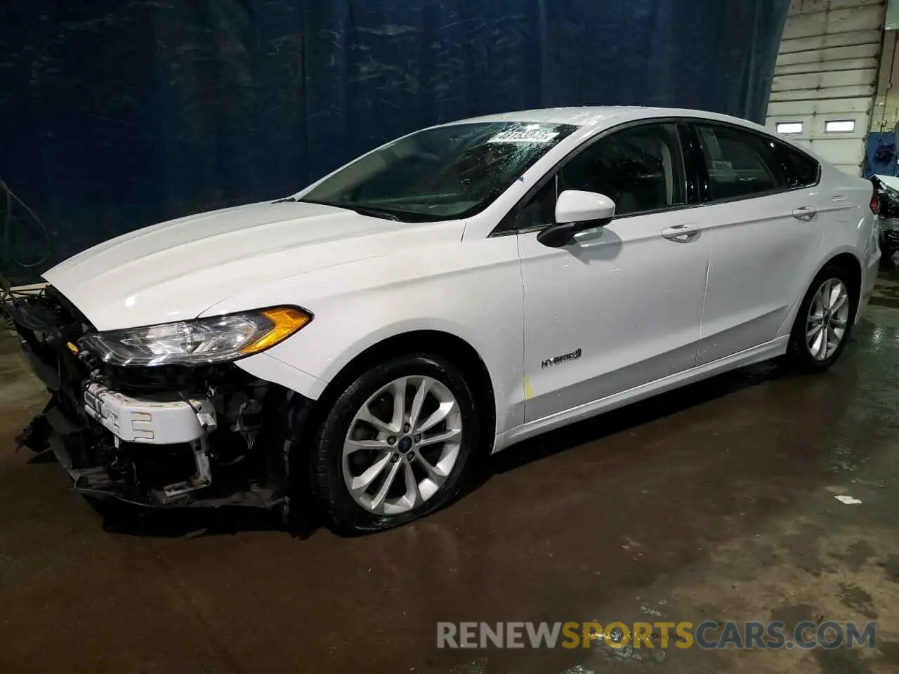1 Photograph of a damaged car 3FA6P0LU7KR167615 FORD FUSION 2019