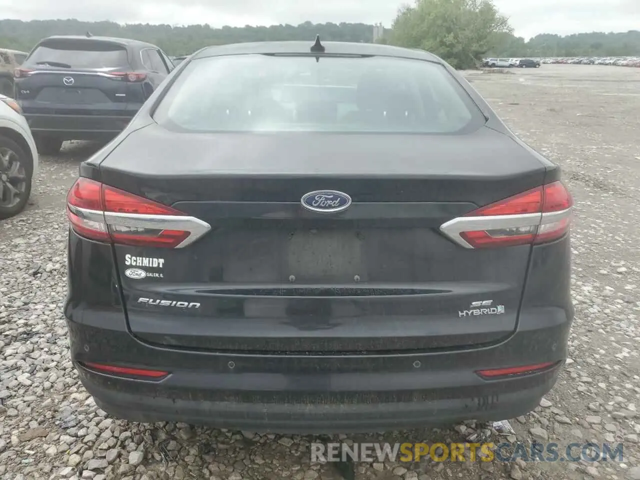 6 Photograph of a damaged car 3FA6P0LU7KR205263 FORD FUSION 2019