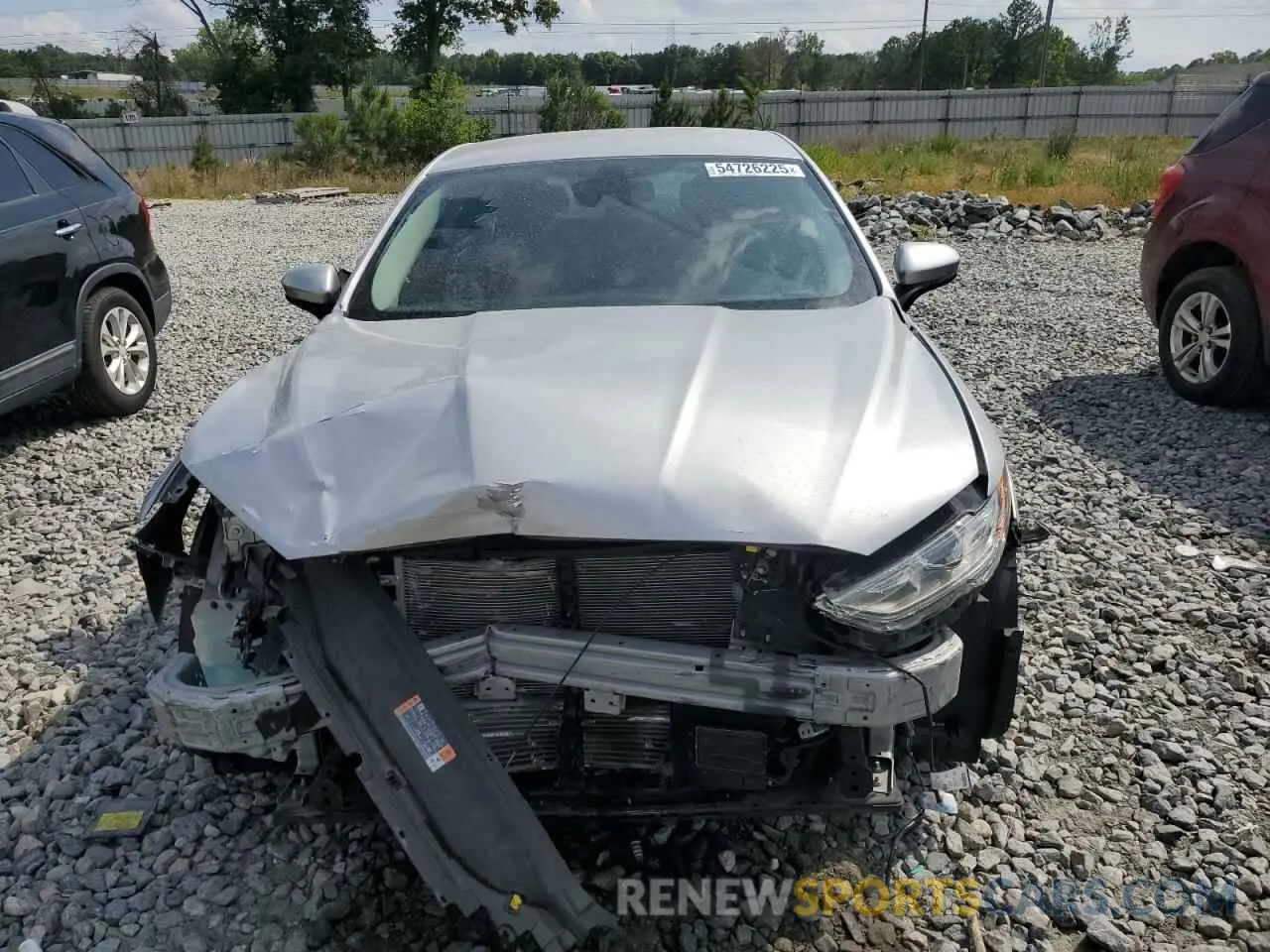 5 Photograph of a damaged car 3FA6P0LU7KR206574 FORD FUSION 2019