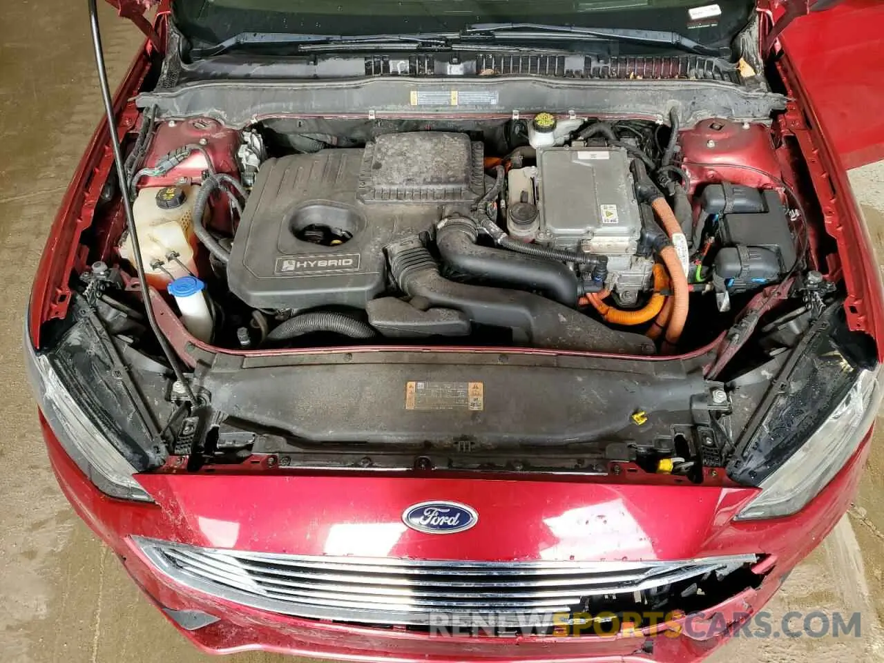 11 Photograph of a damaged car 3FA6P0LU7KR225576 FORD FUSION 2019