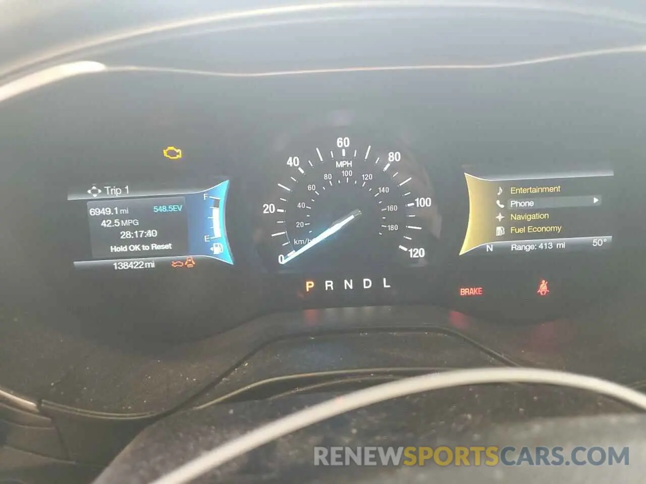 9 Photograph of a damaged car 3FA6P0LU7KR257735 FORD FUSION 2019
