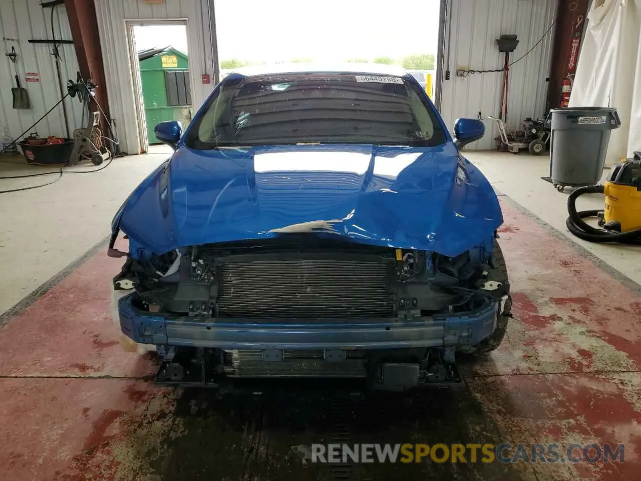 5 Photograph of a damaged car 3FA6P0LU7KR266953 FORD FUSION 2019