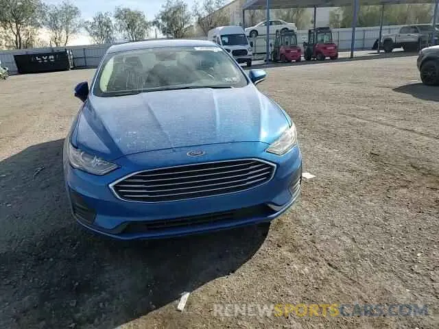 11 Photograph of a damaged car 3FA6P0LU7KR277239 FORD FUSION 2019