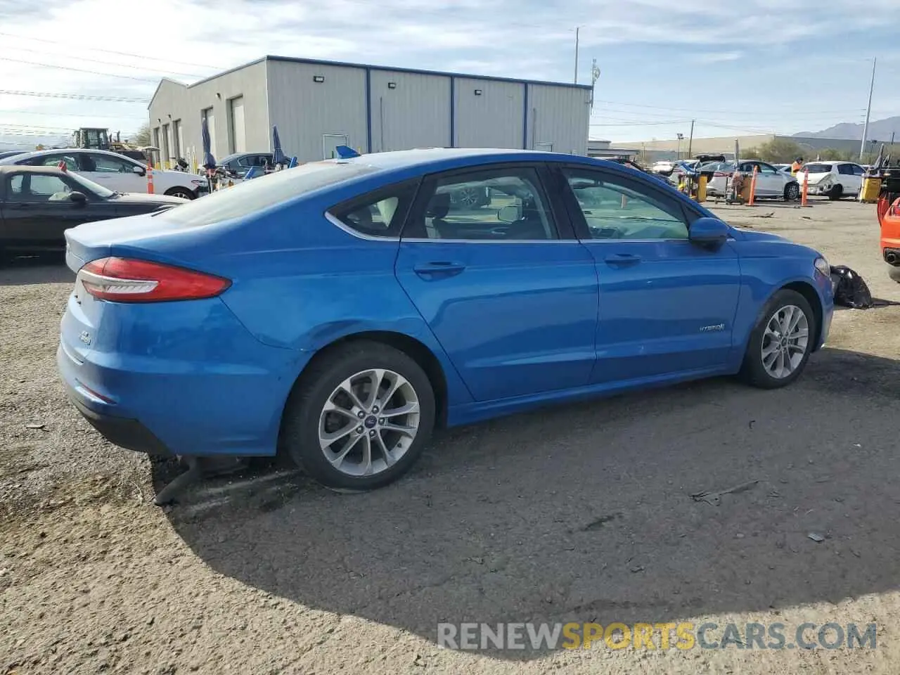 3 Photograph of a damaged car 3FA6P0LU7KR277239 FORD FUSION 2019