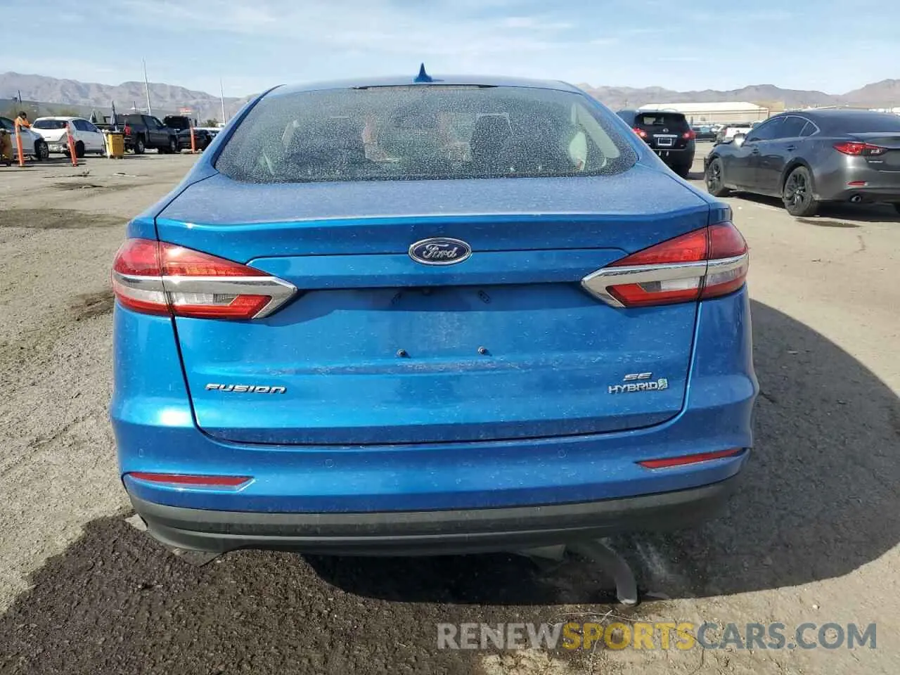 6 Photograph of a damaged car 3FA6P0LU7KR277239 FORD FUSION 2019