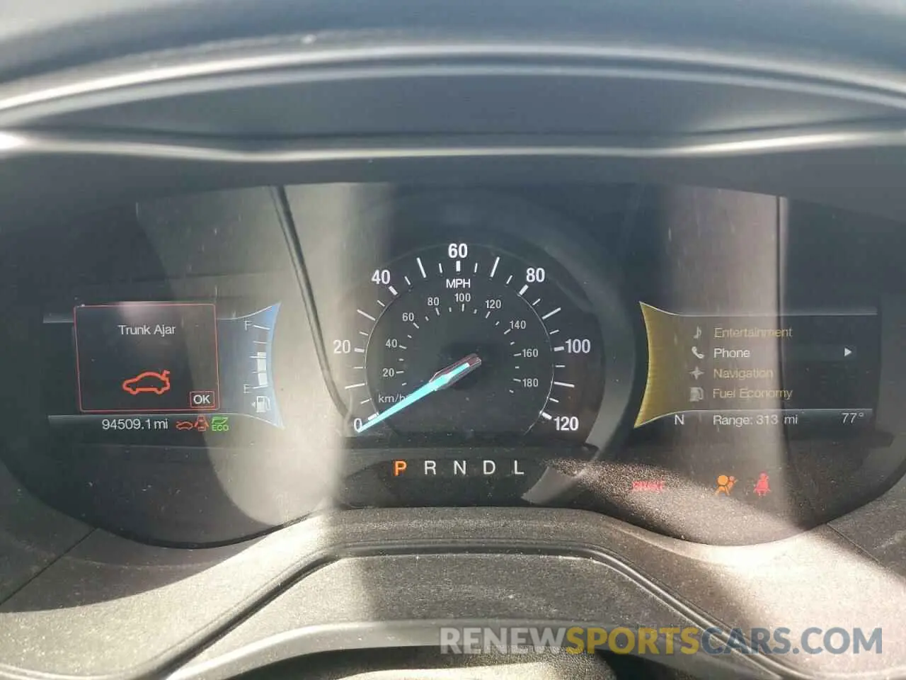 9 Photograph of a damaged car 3FA6P0LU7KR277239 FORD FUSION 2019