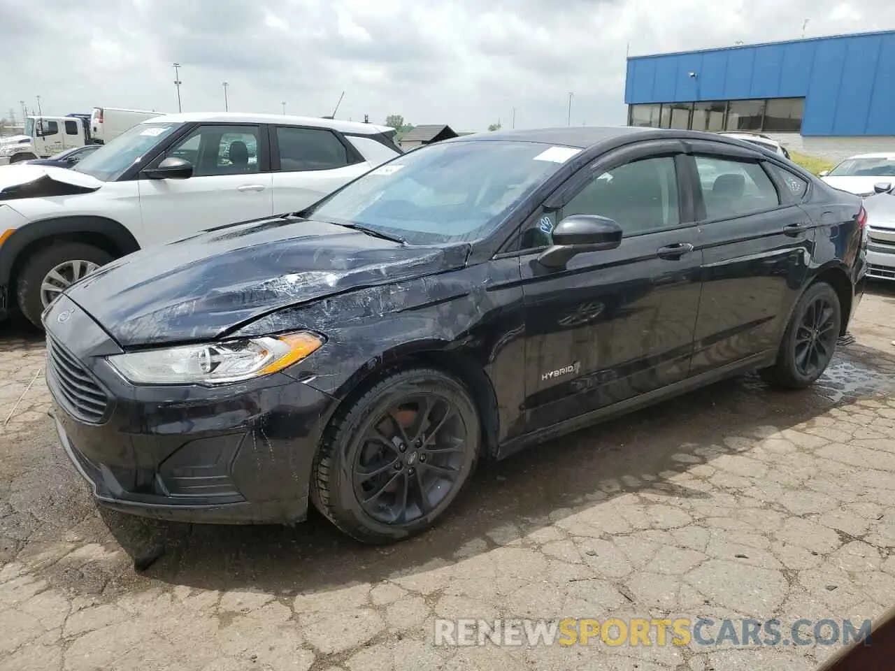 1 Photograph of a damaged car 3FA6P0LU8KR210844 FORD FUSION 2019