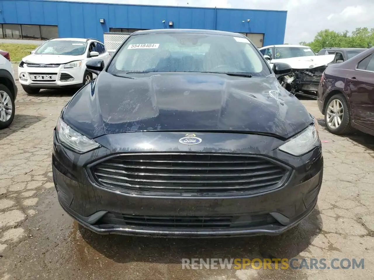 5 Photograph of a damaged car 3FA6P0LU8KR210844 FORD FUSION 2019