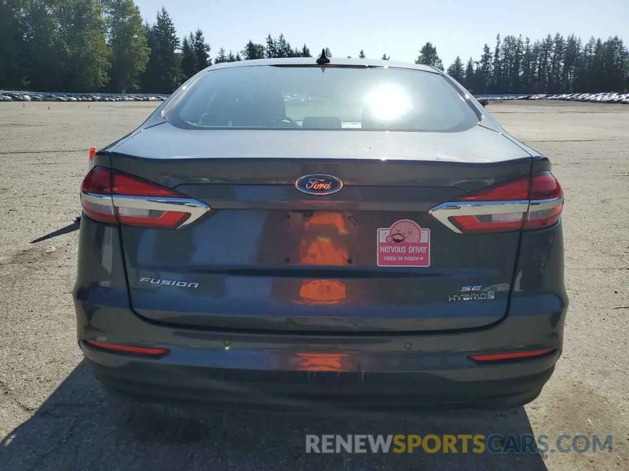 6 Photograph of a damaged car 3FA6P0LU9KR136169 FORD FUSION 2019