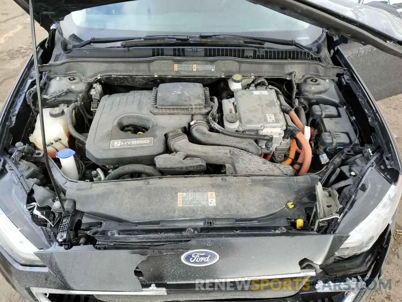 11 Photograph of a damaged car 3FA6P0LU9KR197103 FORD FUSION 2019