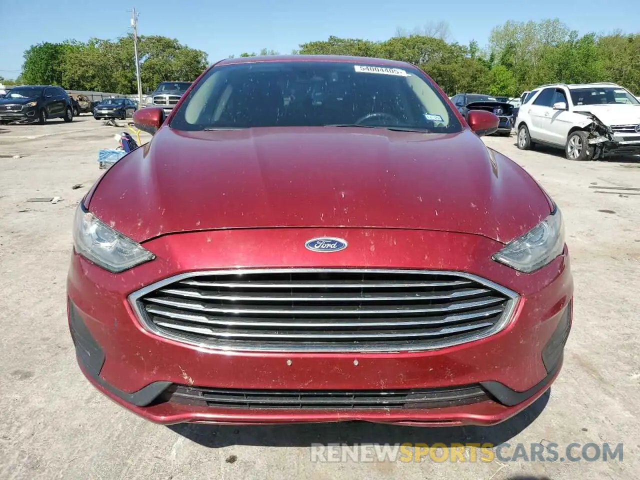 5 Photograph of a damaged car 3FA6P0LU9KR207905 FORD FUSION 2019