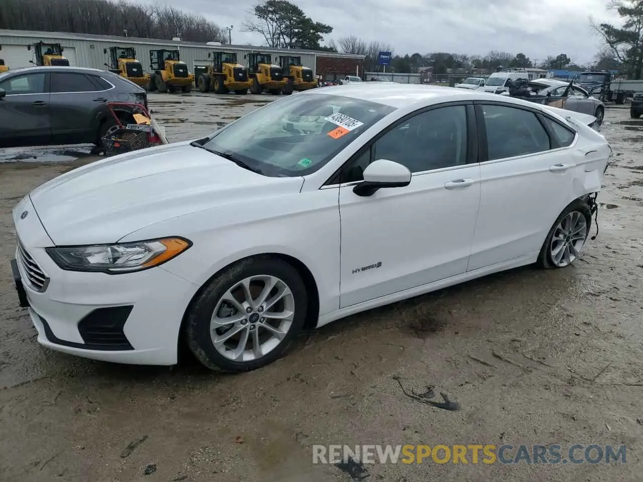 1 Photograph of a damaged car 3FA6P0LU9KR219214 FORD FUSION 2019