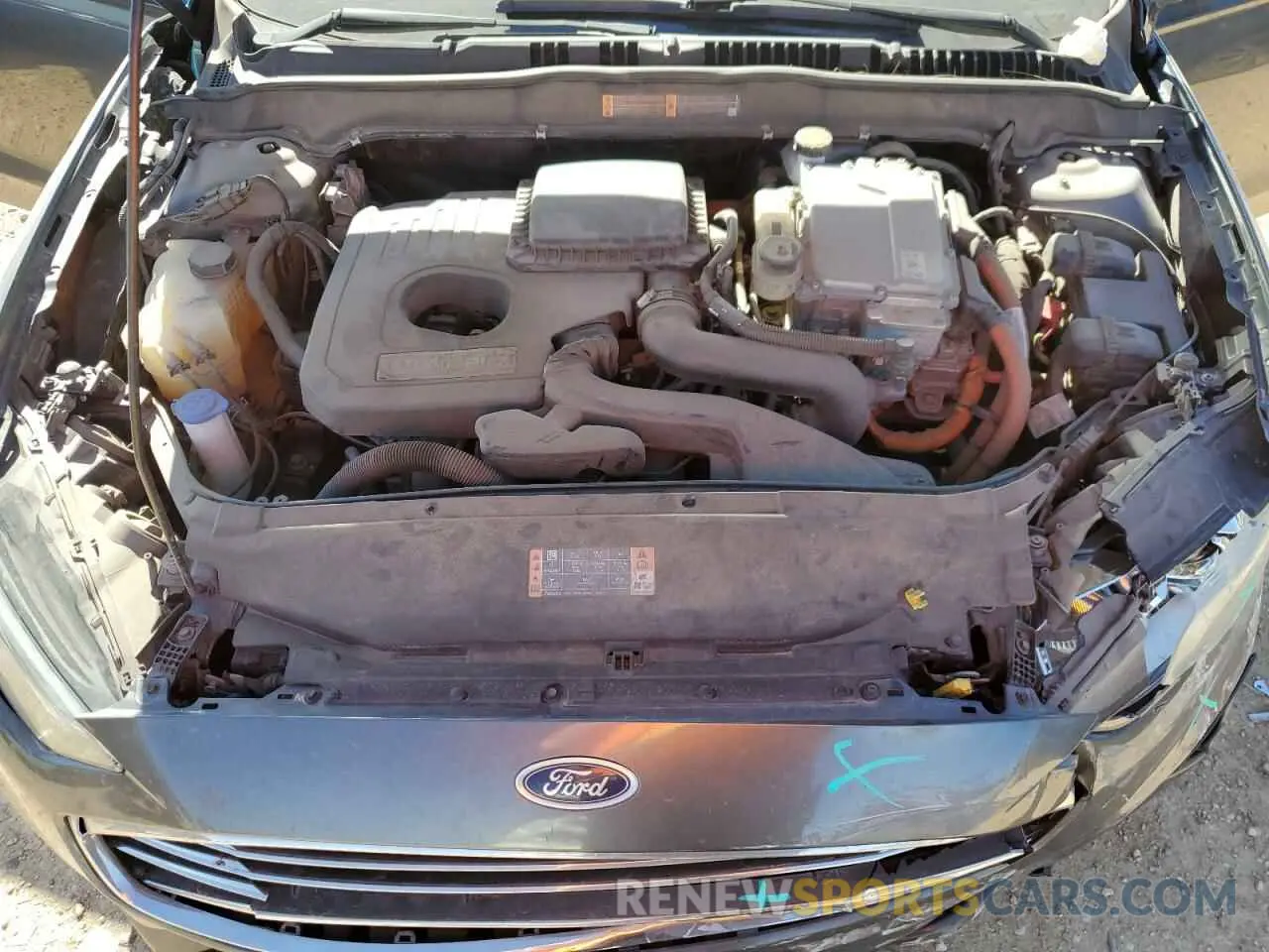 11 Photograph of a damaged car 3FA6P0LUXKR107053 FORD FUSION 2019