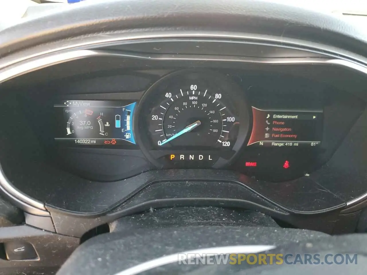 9 Photograph of a damaged car 3FA6P0LUXKR107053 FORD FUSION 2019