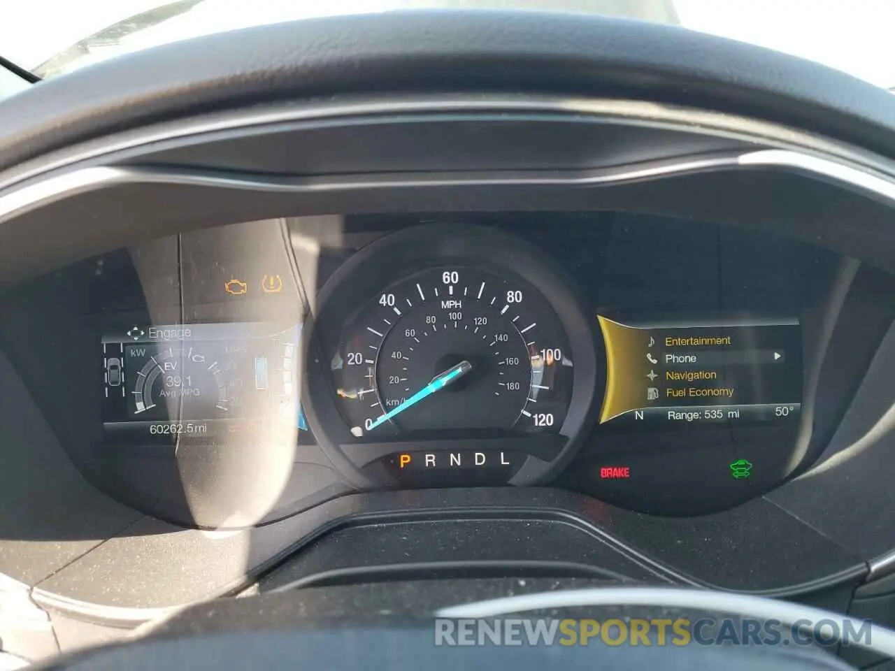 9 Photograph of a damaged car 3FA6P0LUXKR157399 FORD FUSION 2019