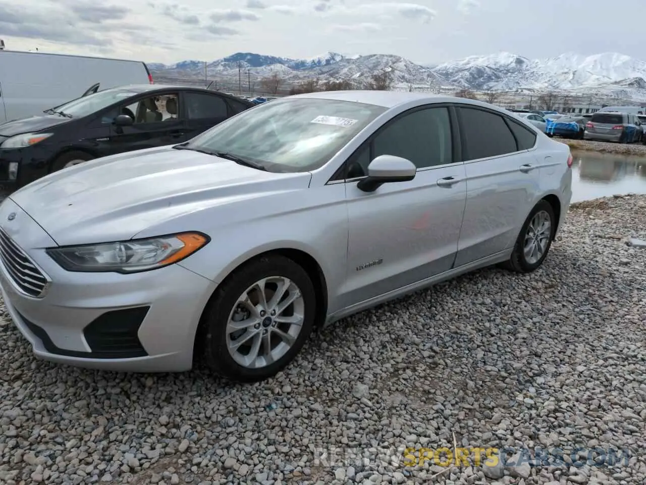 1 Photograph of a damaged car 3FA6P0LUXKR180293 FORD FUSION 2019