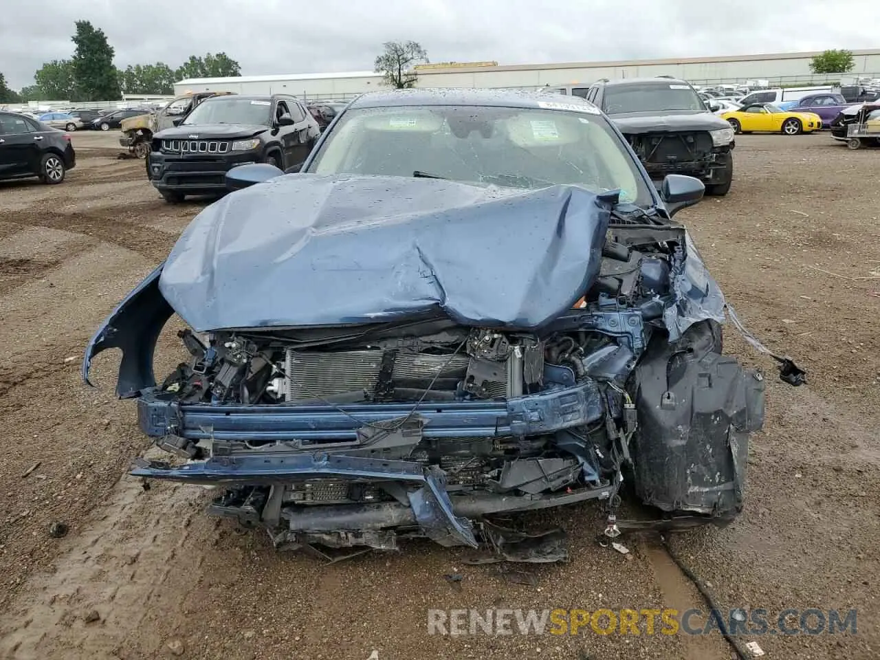 5 Photograph of a damaged car 3FA6P0LUXKR197921 FORD FUSION 2019