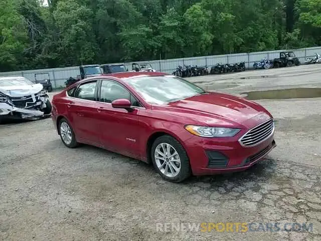 13 Photograph of a damaged car 3FA6P0LUXKR207718 FORD FUSION 2019