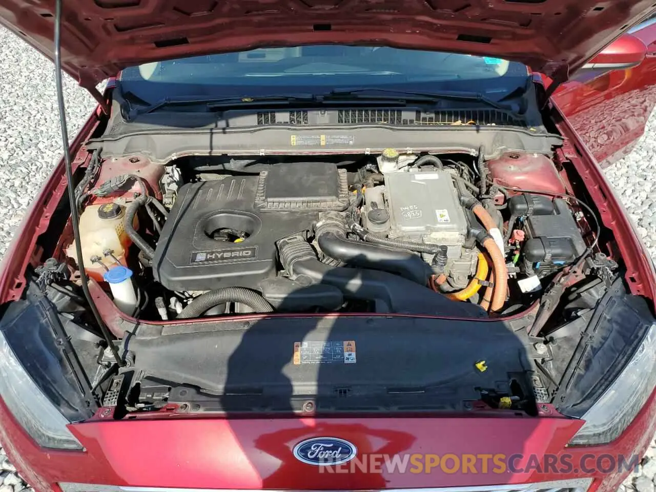 11 Photograph of a damaged car 3FA6P0LUXKR225376 FORD FUSION 2019