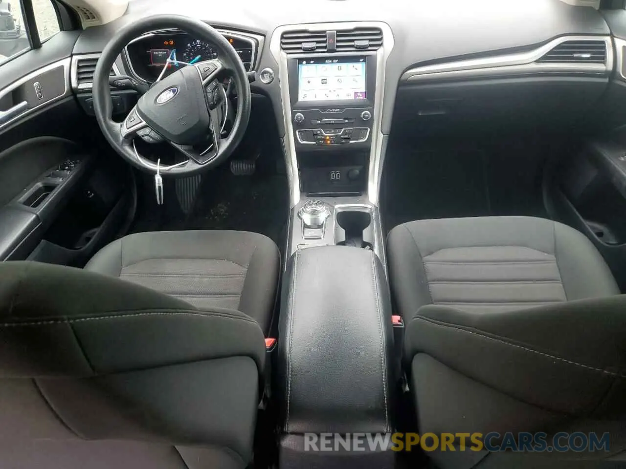 8 Photograph of a damaged car 3FA6P0LUXKR242582 FORD FUSION 2019