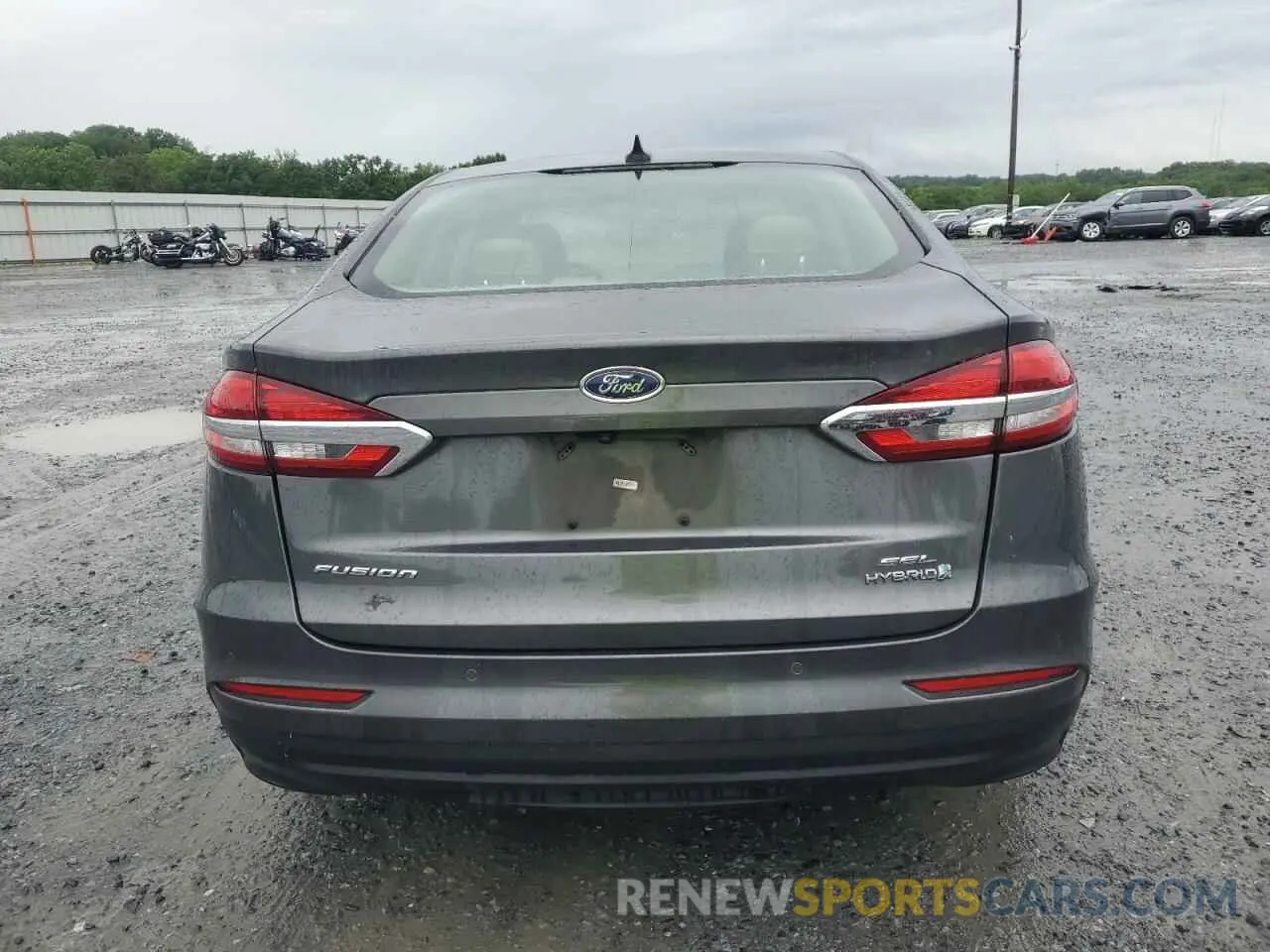 6 Photograph of a damaged car 3FA6P0MU1KR136682 FORD FUSION 2019