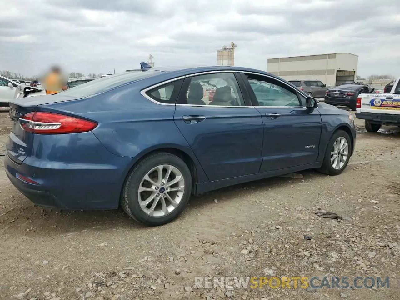 3 Photograph of a damaged car 3FA6P0MU2KR149697 FORD FUSION 2019