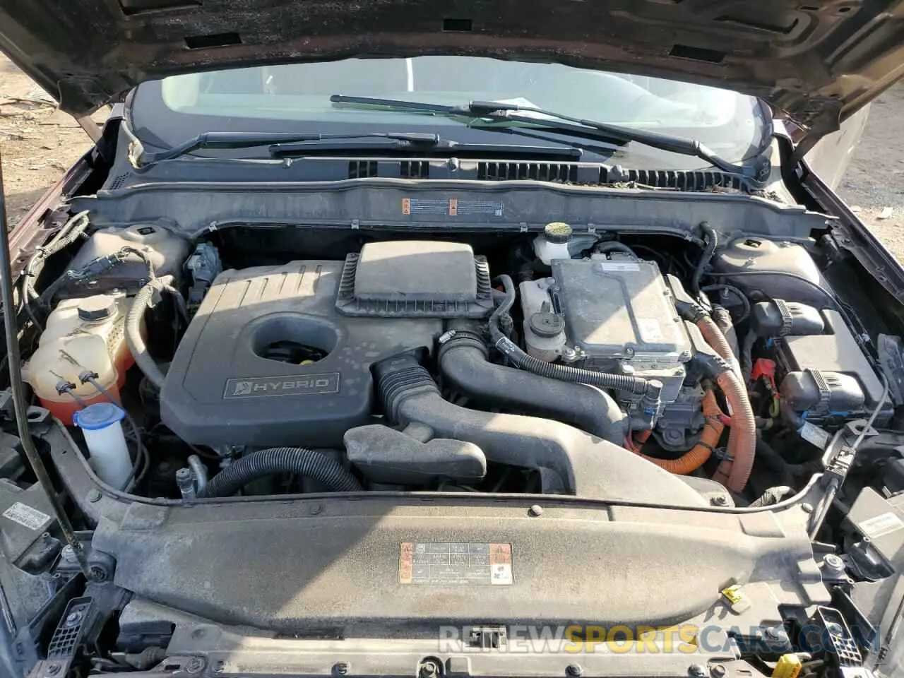 11 Photograph of a damaged car 3FA6P0MU2KR195742 FORD FUSION 2019