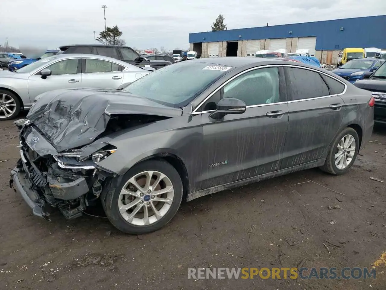 1 Photograph of a damaged car 3FA6P0MU3KR131144 FORD FUSION 2019