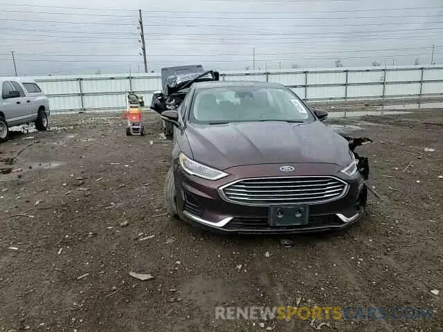 13 Photograph of a damaged car 3FA6P0MU3KR137395 FORD FUSION 2019