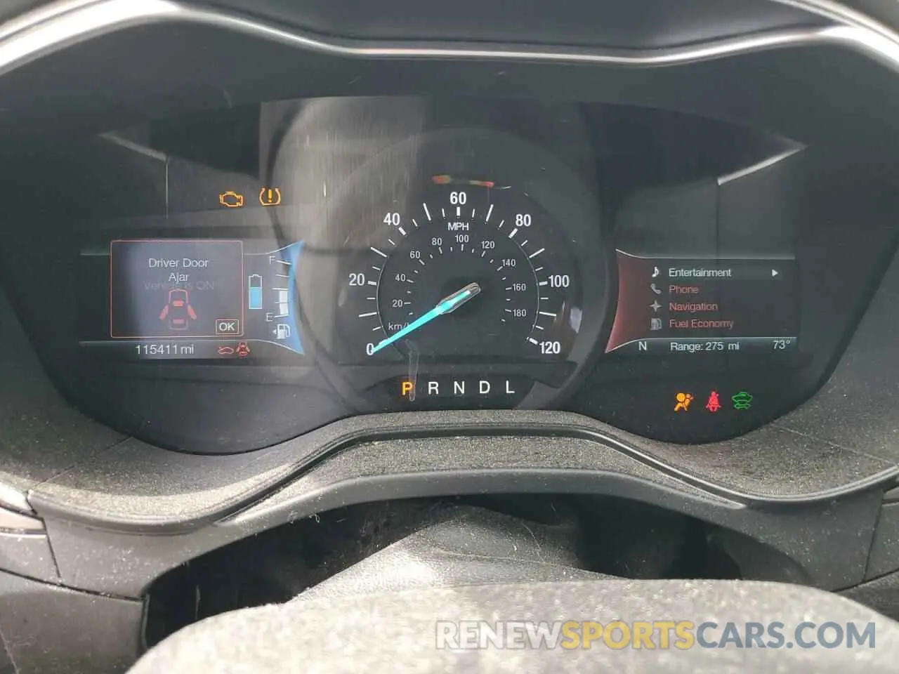 9 Photograph of a damaged car 3FA6P0MU3KR180750 FORD FUSION 2019