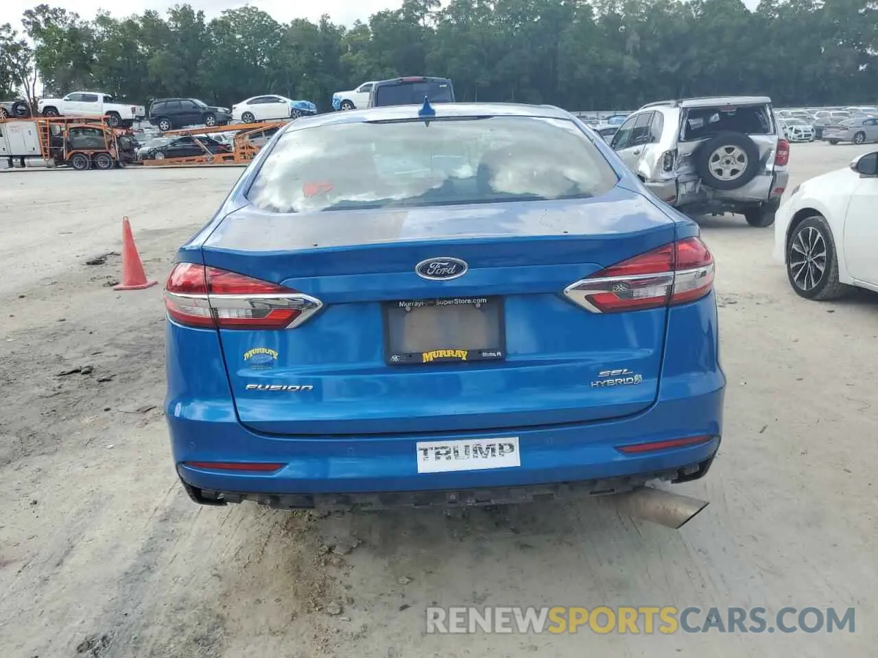 6 Photograph of a damaged car 3FA6P0MU6KR139156 FORD FUSION 2019