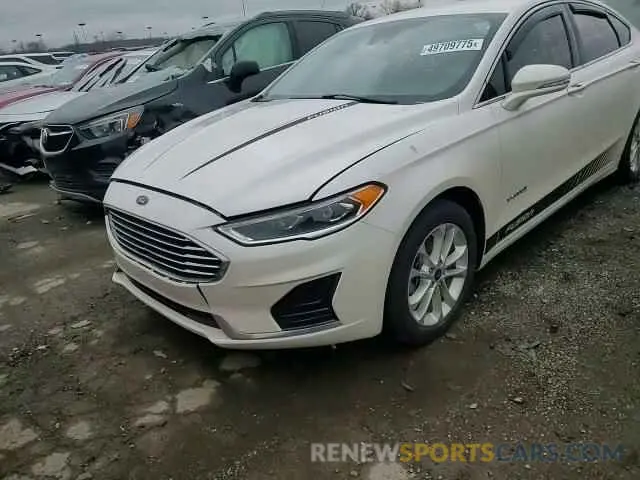 11 Photograph of a damaged car 3FA6P0MU6KR197445 FORD FUSION 2019