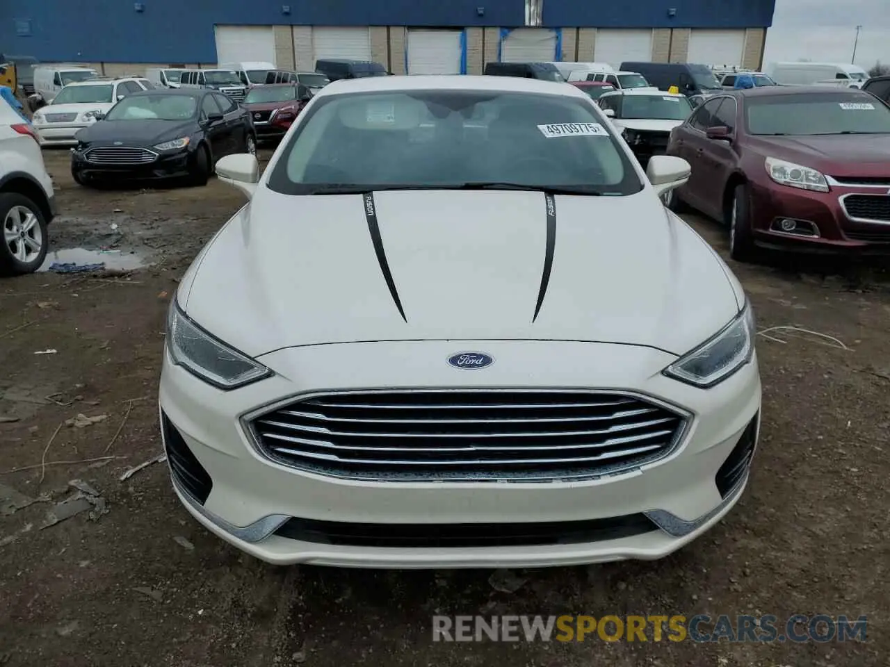 5 Photograph of a damaged car 3FA6P0MU6KR197445 FORD FUSION 2019