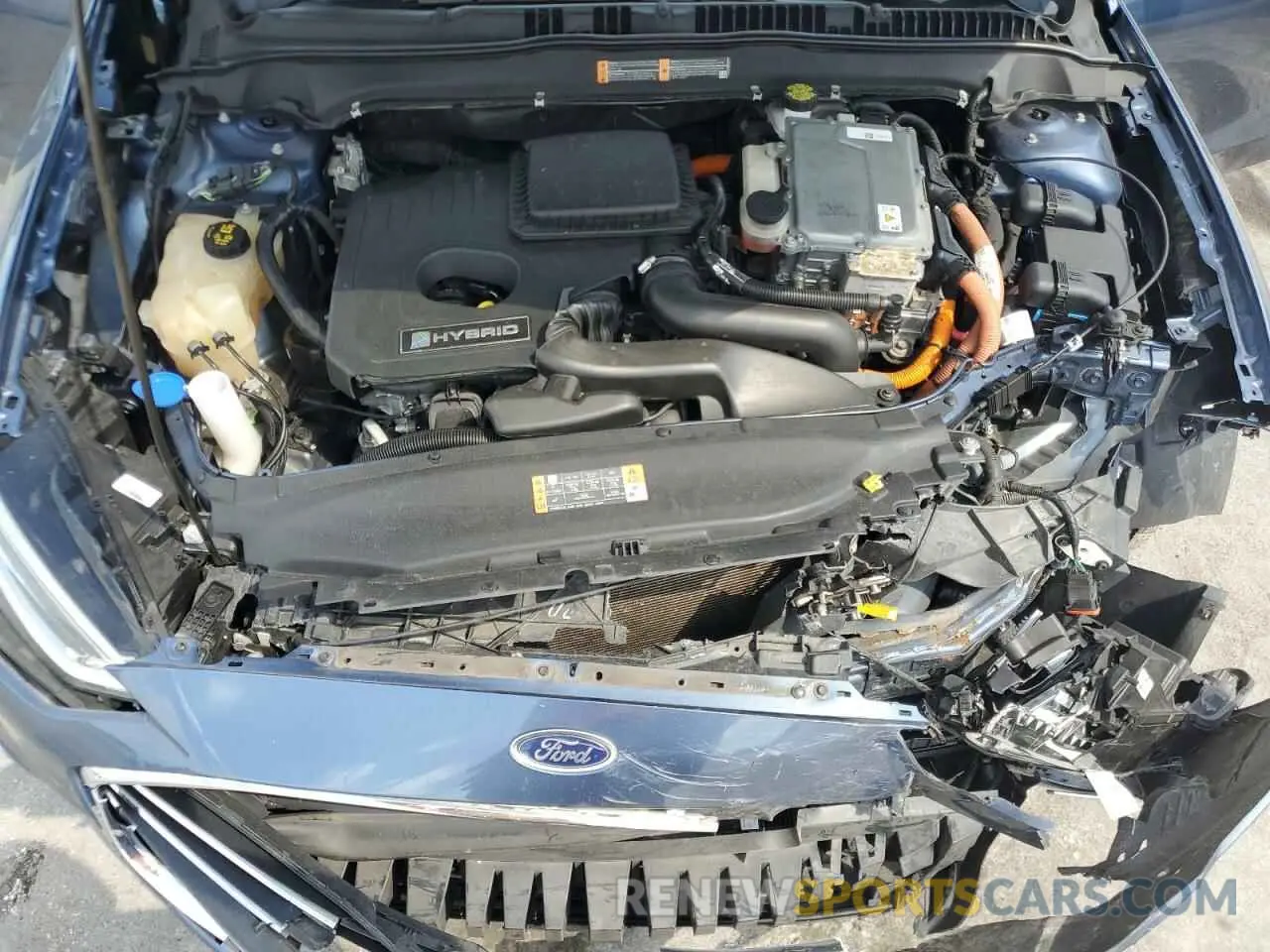 11 Photograph of a damaged car 3FA6P0MU7KR123029 FORD FUSION 2019