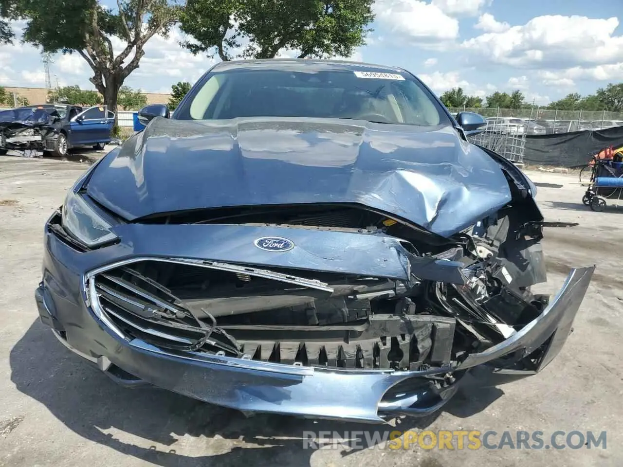 5 Photograph of a damaged car 3FA6P0MU7KR123029 FORD FUSION 2019