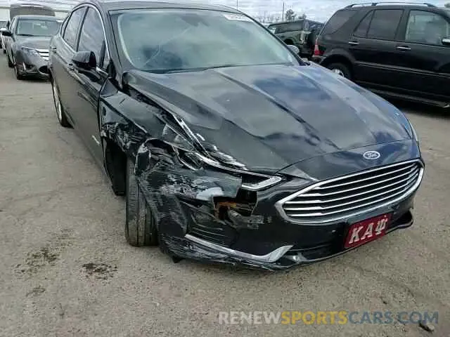 10 Photograph of a damaged car 3FA6P0MU7KR139828 FORD FUSION 2019