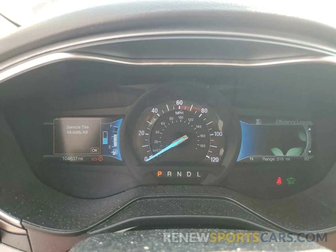9 Photograph of a damaged car 3FA6P0MU9KR136851 FORD FUSION 2019