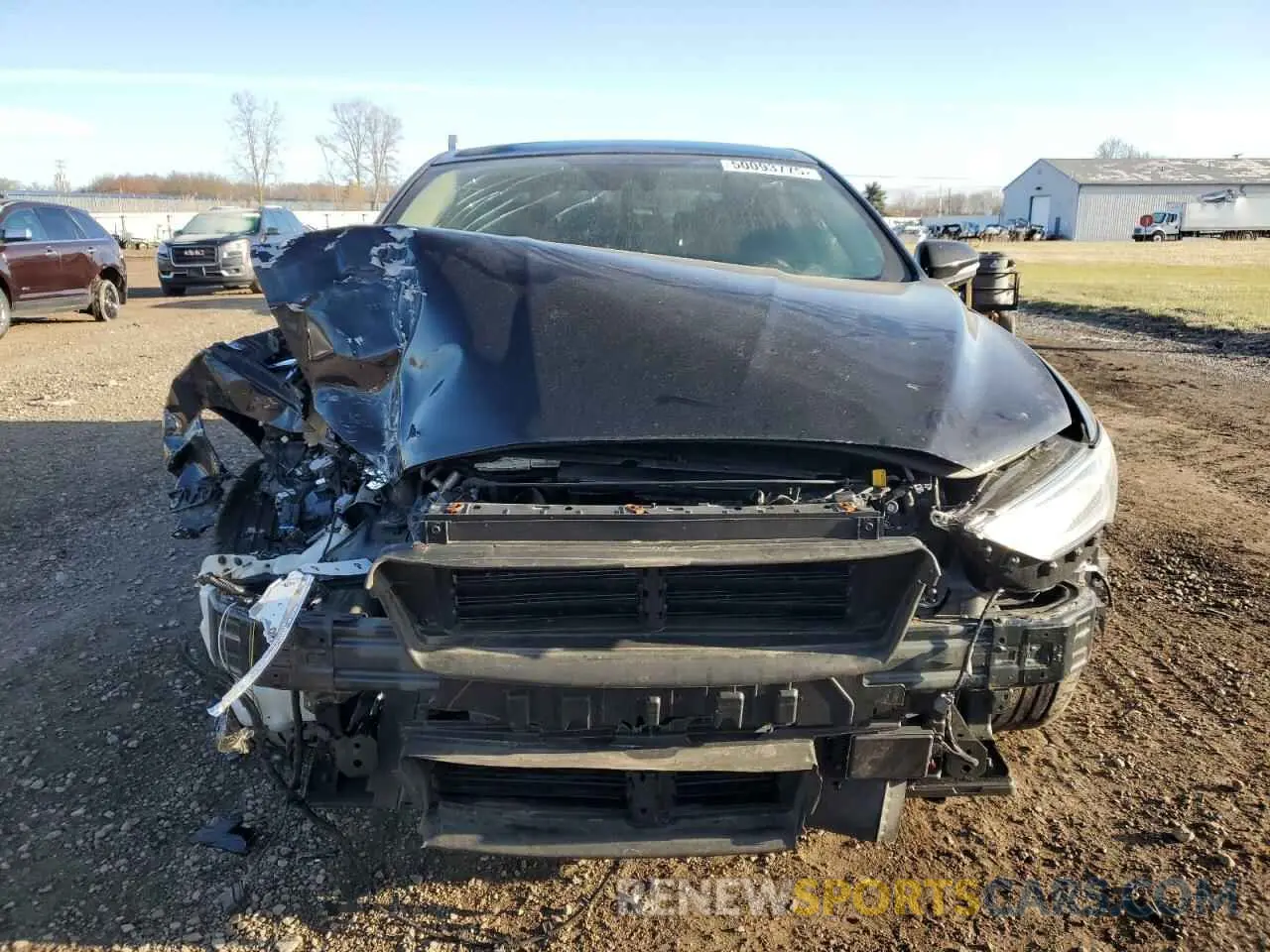 5 Photograph of a damaged car 3FA6P0MUXKR131383 FORD FUSION 2019