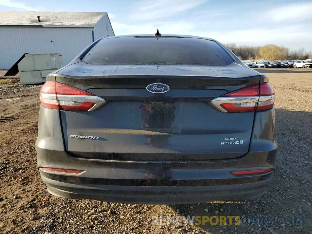 6 Photograph of a damaged car 3FA6P0MUXKR131383 FORD FUSION 2019