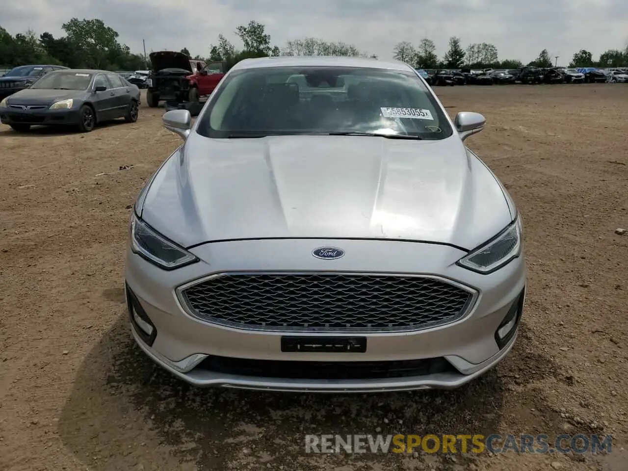 5 Photograph of a damaged car 3FA6P0RU0KR139078 FORD FUSION 2019