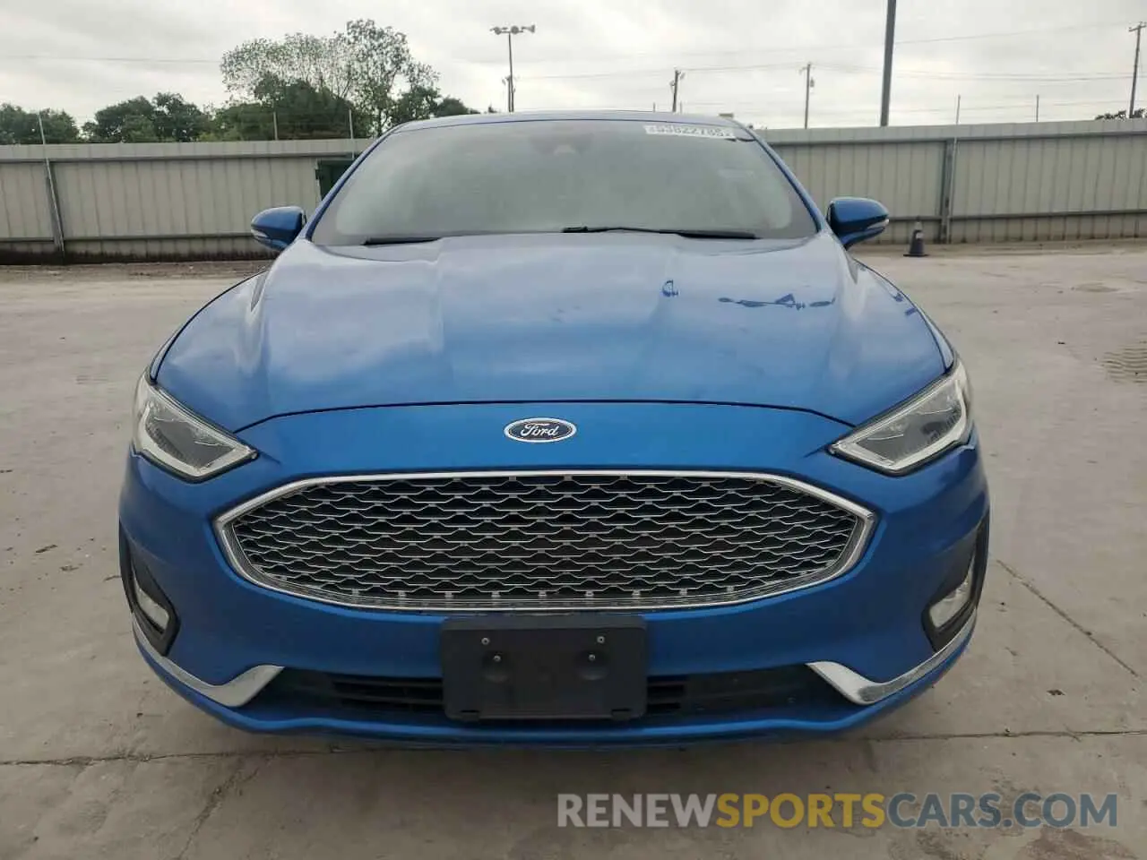 5 Photograph of a damaged car 3FA6P0RU0KR235664 FORD FUSION 2019